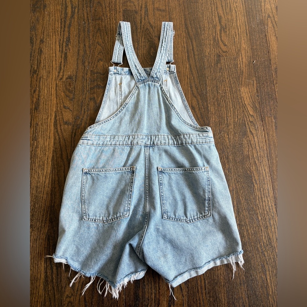 Universal Thread Blue Denim Overalls - Picture 3 of 5